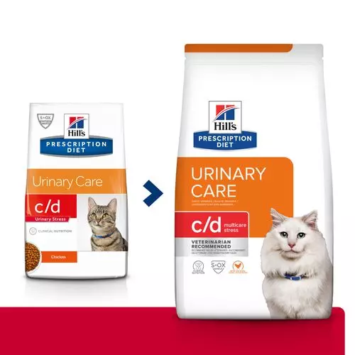 Hill's prescription diet feline c/d stress 3 kg - Van Noord's