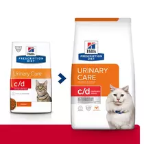 Hill's prescription diet feline c/d urinary stress kip 3 kg Kattenvoer