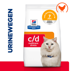 Hill's prescription diet feline c/d urinary stress kip 1,5 kg Kattenvoer - afbeelding 2