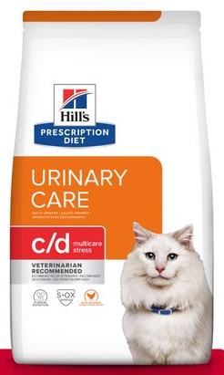 Hill's prescription diet feline c/d urinary stress kip 8 kg Kattenvoer