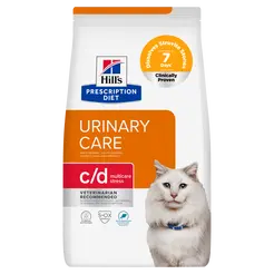 Hill's prescription diet feline c/d urinary stress zeevis 1,5 kg Kattenvoer