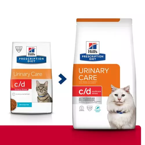 Hill's diet feline c/d urinary stress zeevis 8 - Noord's Dierenvoeders