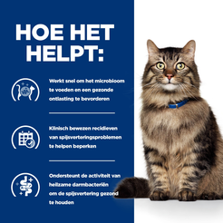 Hill's prescription diet feline gastrointestinal biome 1,5 kg Kattenvoer - afbeelding 5