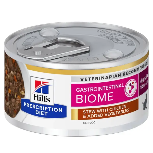 Hill's prescription diet feline gastrointestinal biome blik 82 gram Kattenvoer