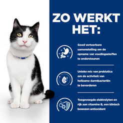 Hill's prescription diet feline i/d digestive care 3 kg Kattenvoer - afbeelding 3