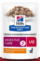 Hill's prescription diet feline i/d digestive care kip pouch 12x85gram Kattenvo