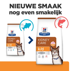 Hill's prescription diet feline k/d kidney defence zalm 1,5kg Kattenvoer - afbeelding 2