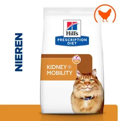 Hill's prescription diet feline k/d+mobility 3 kg Kattenvoer - afbeelding 2