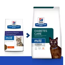Hill's prescription diet feline m/d diabetes care 1,5 kg Kattenvoer