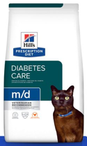 Hill's prescription diet feline m/d diabetes care 1,5 kg Kattenvoer