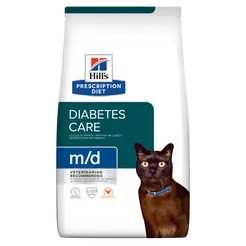 Hill's prescription diet feline m/d diabetes care 3 kg Kattenvoer - afbeelding 1