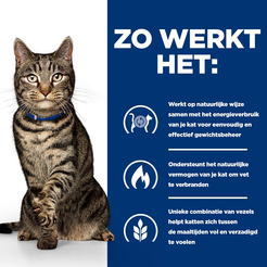 Hill's prescription diet feline metabolic weight management kip 3 kg Kattenvoer - afbeelding 4