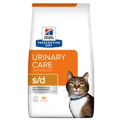 Hill's prescription diet feline s/d urinary care kip 1,5 kg Kattenvoer