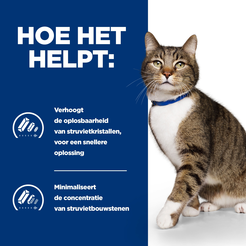 Hill's prescription diet feline s/d urinary care kip 1,5 kg Kattenvoer - afbeelding 2