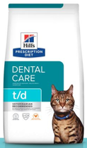 Hill's prescription diet feline t/d dental care 1,5 kg Kattenvoer