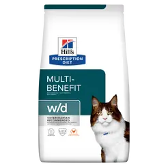 Hill's prescription diet feline w/d 3 kg Kattenvoer