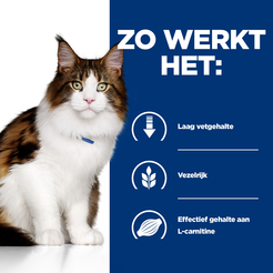 Hill's prescription diet feline w/d 3 kg Kattenvoer - afbeelding 3