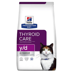 Hill's prescription diet feline y/d thyroid care1,5 kg Kattenvoer