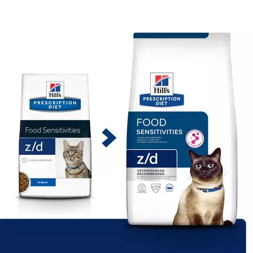 Hill's prescription diet feline z/d sensitivities kg Kattenvoer - Van Noord's Dierenvoeders
