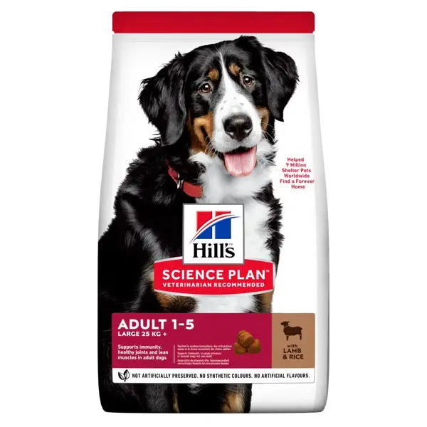 Hill's science plan canine adult large breed lam&rijst 14 kg Hondenvoer - afbeelding 1