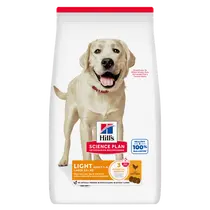 Hill's science plan canine adult light large breed 14 kg Hondenvoer