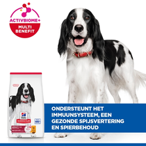 Hill's science plan canine adult medium kip breed 14 kg Hondenvoer - afbeelding 3