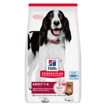Hill's science plan canine adult medium lam&rijst 14 kg Hondenvoer