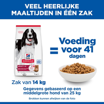Hill's science plan canine adult medium lam&rijst 18 kg Hondenvoer - afbeelding 4