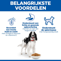 Hill's science plan canine adult medium lam&rijst 18 kg Hondenvoer - afbeelding 5
