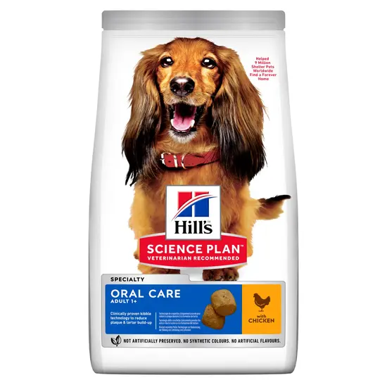 Hill's science plan canine adult oral care 2 kg Hondenvoer - afbeelding 1