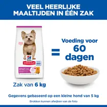 Hill's science plan canine adult small&mini 6kg kip Hondenvoer - afbeelding 4
