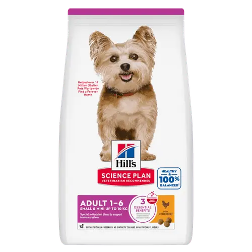 Hill's science plan canine adult small&mini 6kg kip Hondenvoer - afbeelding 1