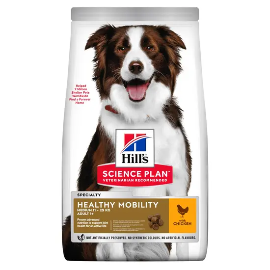 Hill's science plan canine health mobility medium breed 14 kg Hondenvoer - afbeelding 1