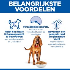Hill's science plan canine light mature adult 7+ kip 14 kg Hondenvoer - afbeelding 5