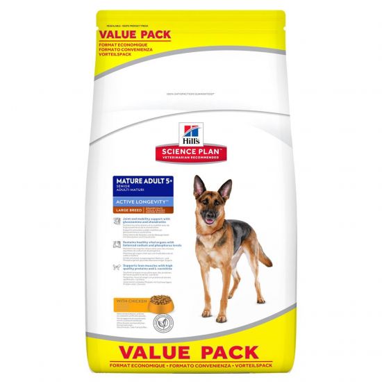 Hill's science plan canine mature adult 6+ large breed kip 18 kg