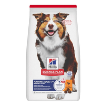 Hill's science plan canine mature adult 7+ medium breed kip 14 kg Hondenvoer