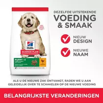 Hill's science plan canine puppy large breed kip 16 kg Hondenvoer - afbeelding 2