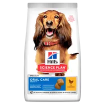 Hill's science plan dog adult oral care kip 12 kg Hondenvoer
