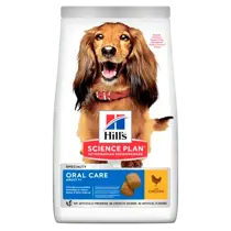 Hill's science plan dog adult oral care kip 12 kg Hondenvoer - afbeelding 1