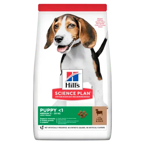 Hill's science plan dog puppy lam&rijst 14 kg Hondenvoer - afbeelding 1