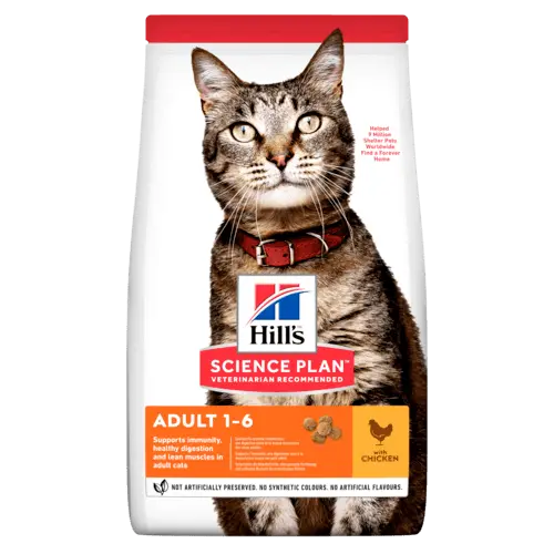Hill's science plan feline adult kip 15 kg Kattenvoer
