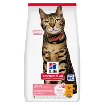 Hill's science plan feline adult light 1-6 jaar kip 1,5 kg Kattenvoer