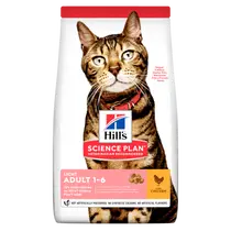 Hill's science plan feline adult light 1-6 jaar kip 10 kg Kattenvoer
