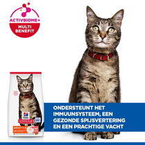 Hill's science plan feline adult zalm 10kg kattenvoer - afbeelding 3