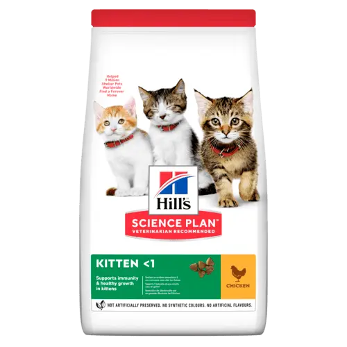 Hill's science plan feline kitten kip 3 kg Kattenvoer