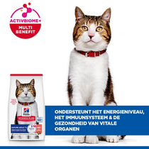 Hill's science plan feline mature adult 7+ zalm 1.5kg Kattenvoer - afbeelding 3