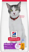 Hill's science plan feline senior 11+ chicken 1,5kg Kattenvoer