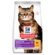 Hill's science plan feline sensitive stomach & skin 1,5 kg Kattenvoer