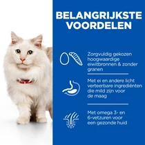 Hill's science plan hypoallergenic ei&insecteneiwit 1,5kg Kattenvoer - afbeelding 3