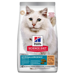 Hill's science plan hypoallergenic ei&insecteneiwit 1,5kg Kattenvoer - afbeelding 1